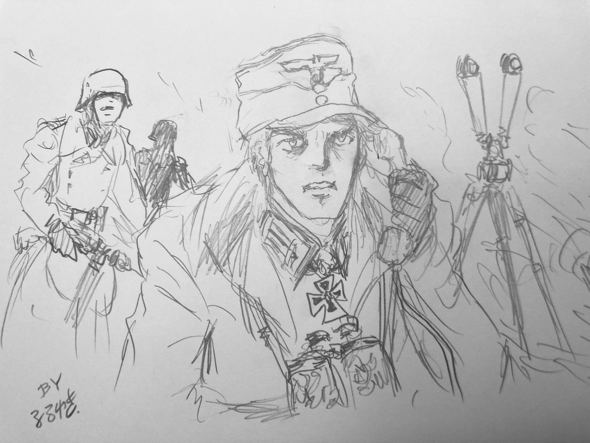 RP 「ネレトバの戦い」は敵役ドイツ軍もわりと公平に描いてある。
パルチザンと戦う主力部隊のクランツァー大佐(ハーディー・クリューガー)は野戦で前線指揮官として奮闘するがついに勝てず、犠牲者を増やさないため将軍の攻撃命令に反し防御策をとる…
パルチザンらの歌声に気押された表情も見せた。