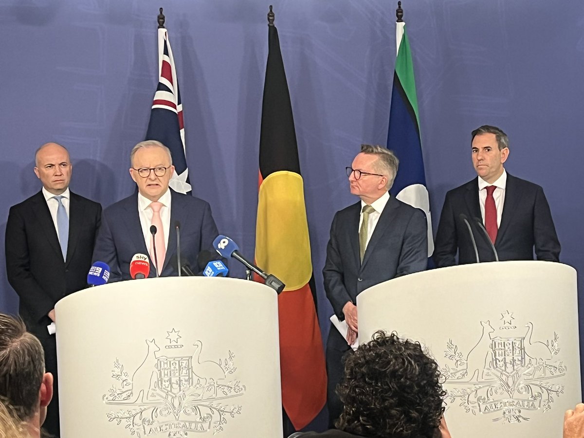 ‘Australia will vow to cut its emissions by 62 to 70 per cent by 2035’ PM <a href="/AlboMP/">Anthony Albanese</a> #climate