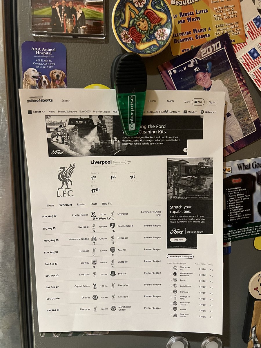 PipePas38's tweet image. my wife’s grandad would print all league fixtures for Liverpool and write the scores for each game. What a legend #YNWA