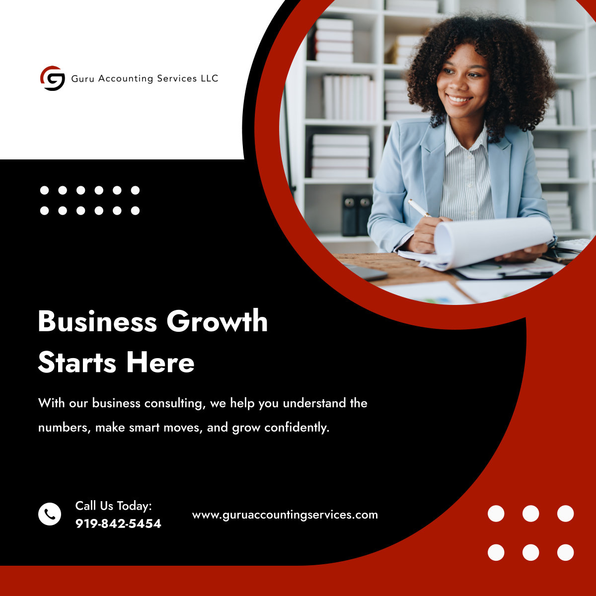 GuruAccountingS's tweet photo. Running a business is tough enough. We’re here to make the financial side clear and manageable. Connect with us to move forward with confidence. 

#TaxAndAccountingServices #RaleighNC #AccountingCare https://t.co/wuK9kaQ1UL