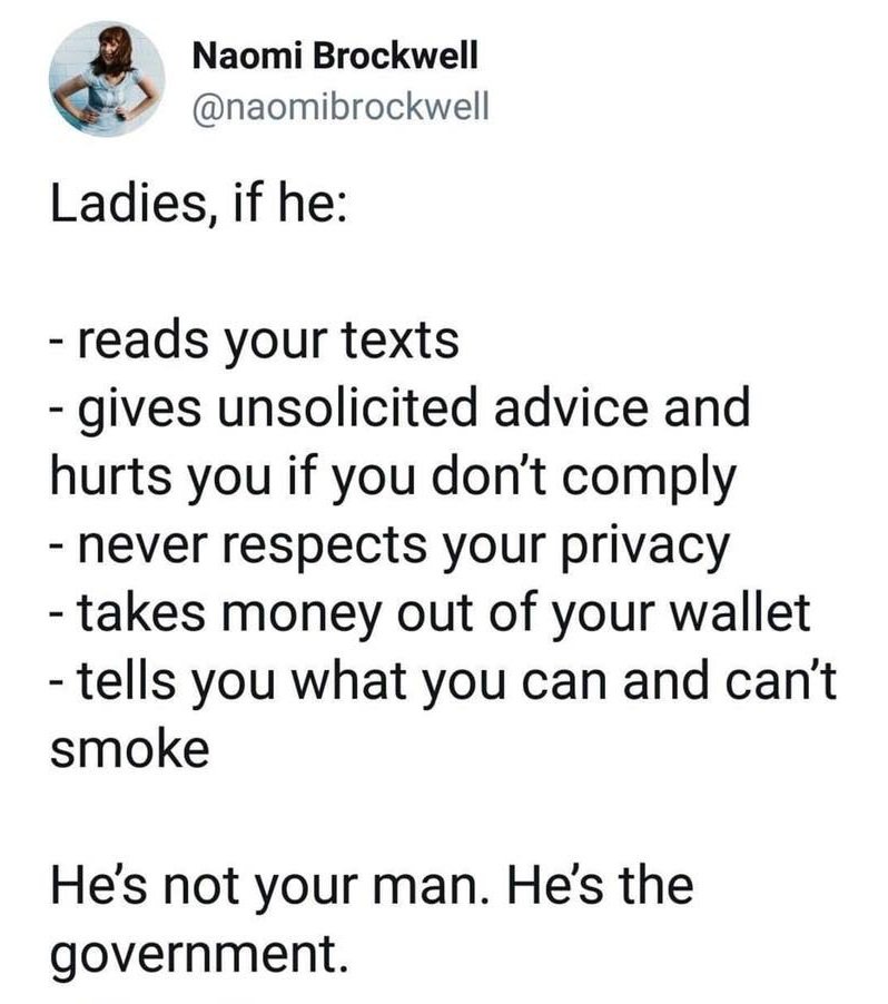 Just saying