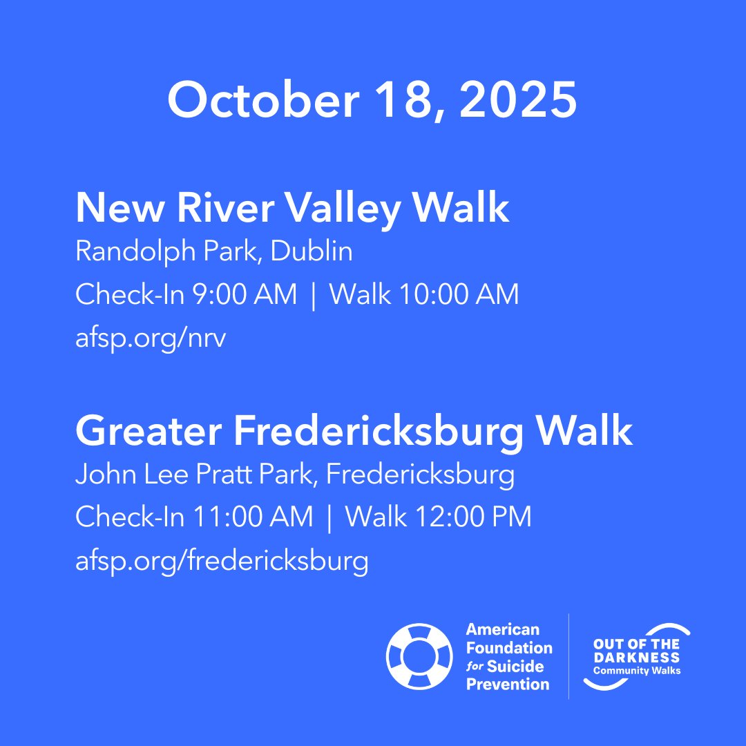 AFSP Virginia tweet media