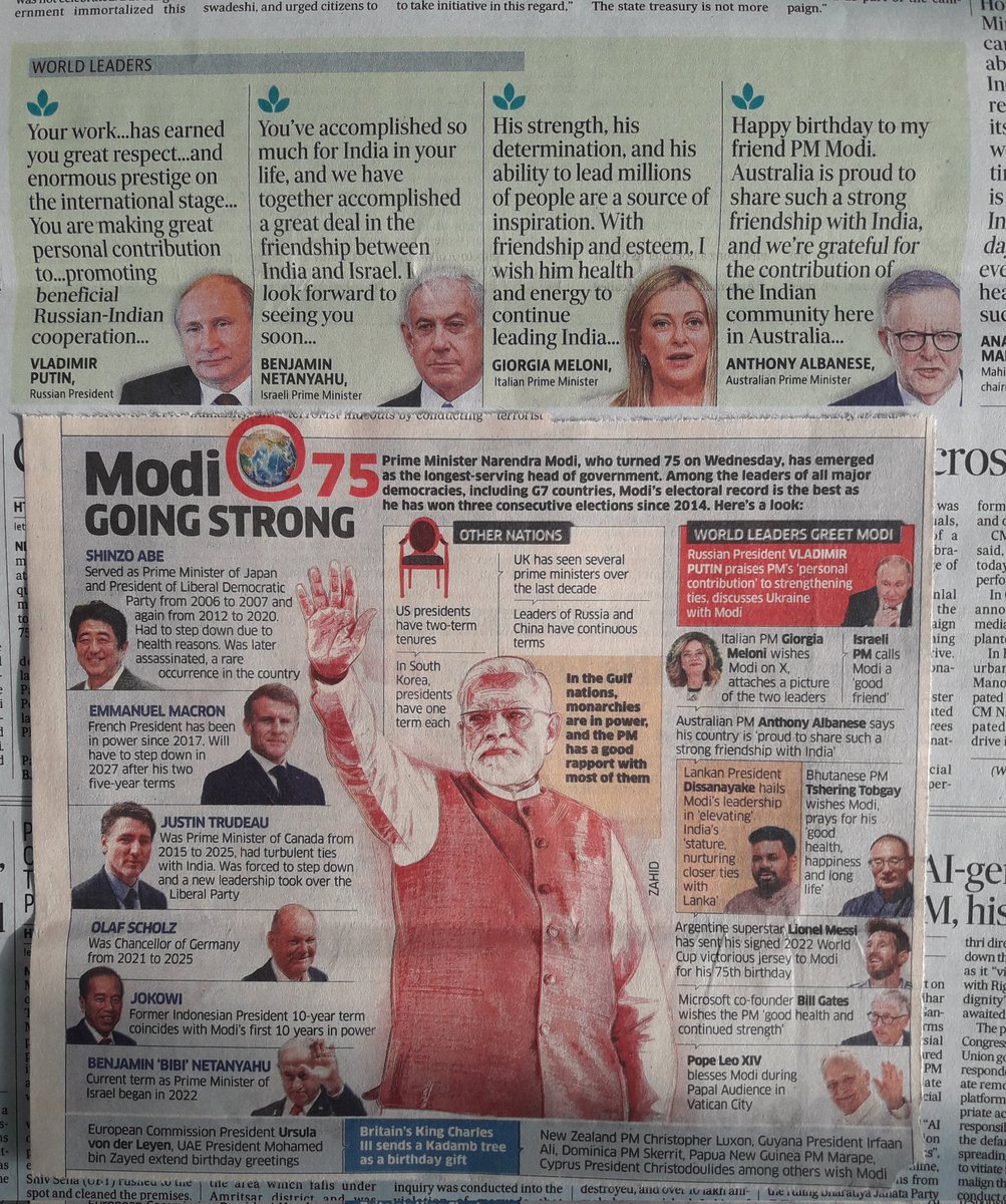 <a href="/_sabanaqvi/">Saba Naqvi</a> Welcome to the democratic MONARCHY of India 

And Keep Crying