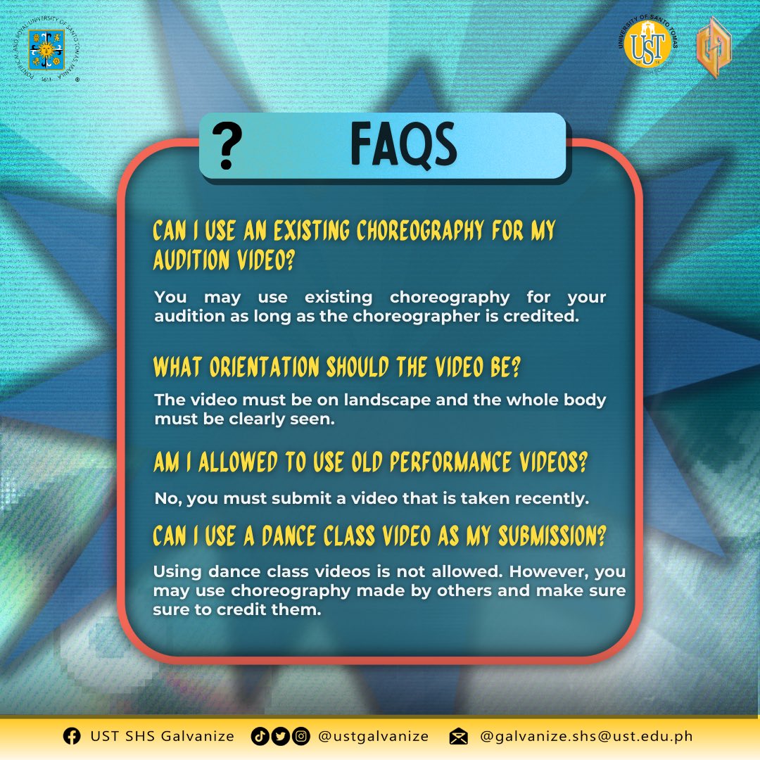 UST SHS GALVANIZE tweet media