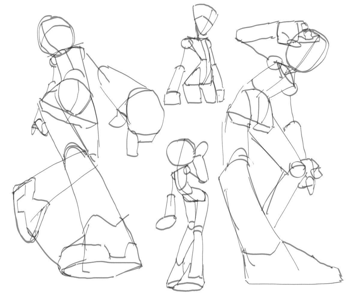 some mannequins. i haven’t finished a sketch in a while. lil bit of burnout i think.