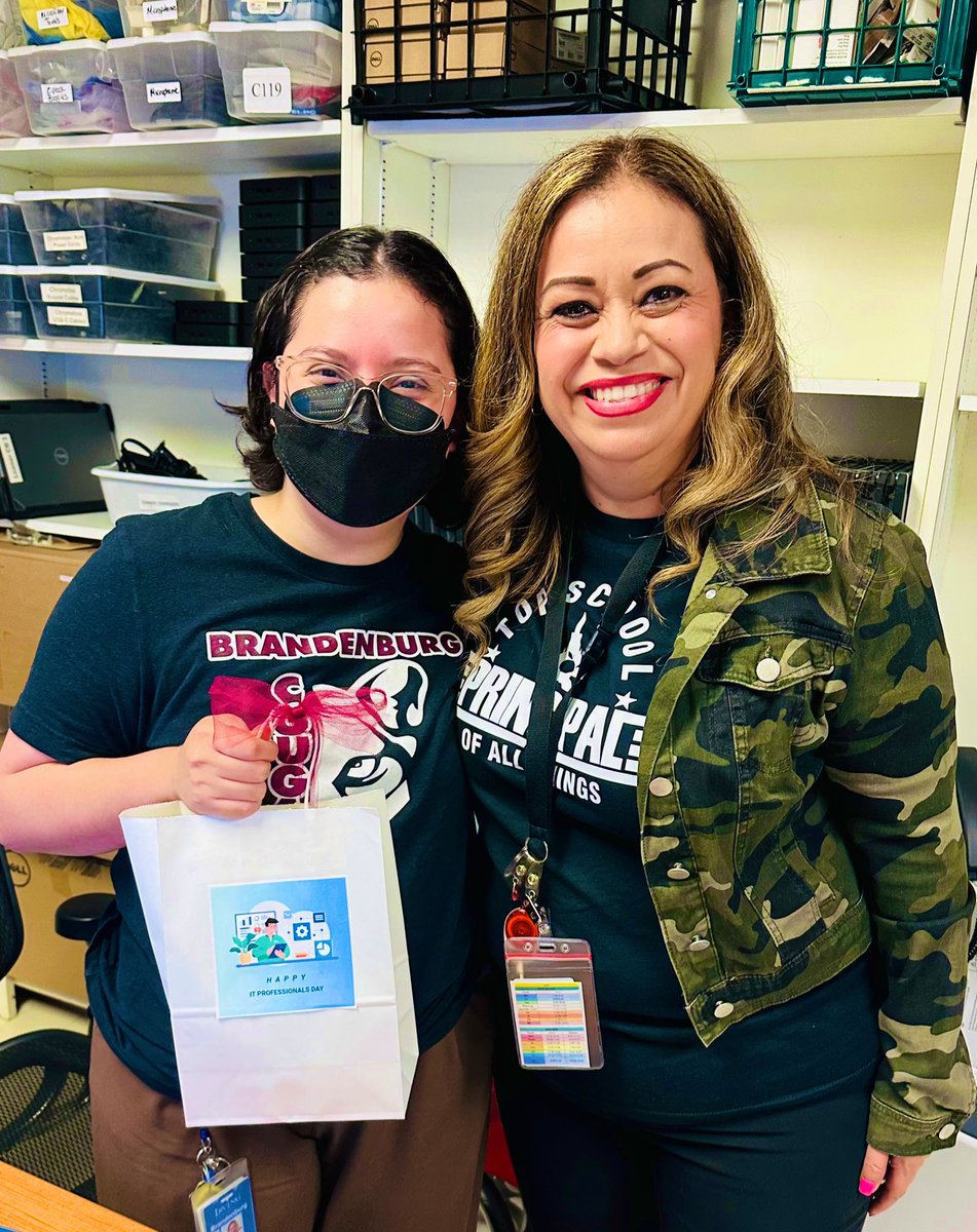 Brandenburg Cougars (@bburgcougars) on Twitter photo πβ€οΈπ»National IT Professionals Day! Thank you, Esmeralda & Victor, for keeping our essential technology systems running! We appreciate you both! π©π»βπ»ππ½π¨π»βπ» <a href="/IrvingISD/">Irving ISD</a> #ExcellenceInAction πβ€οΈπ»National IT Professionals Day! Thank you, Esmeralda & Victor, for keeping our essential technology systems running! We appreciate you both! π©π»βπ»ππ½π¨π»βπ» <a href="/IrvingISD/">Irving ISD</a> #ExcellenceInAction