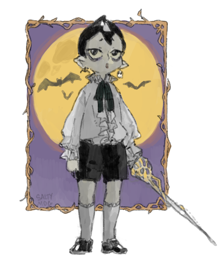 little vampire dude 👻
#art #ocart  #OC  #originalcharacter  #illustration