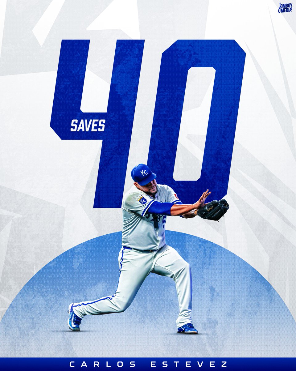 TalkinBaseball_'s tweet image. Carlos Esteves reaches 40 saves for the first time in his career and is the first pitcher to hit that mark this year!