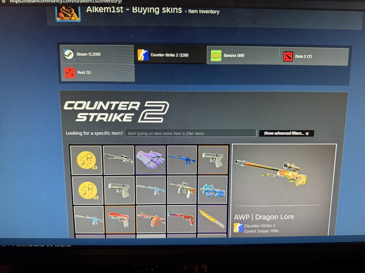 Got scammed. Fellas, it looks like <a href="/Alkem1stCS/">Alkem1st🇩🇰 - Buying skins</a> either got his account on both Steam AND X hijacked or it is looking like an exit. Sent 10k and it has been about 30 mins with 0 response. Makes me think it’s more of an exit since communication was via steam though. Gg 😔