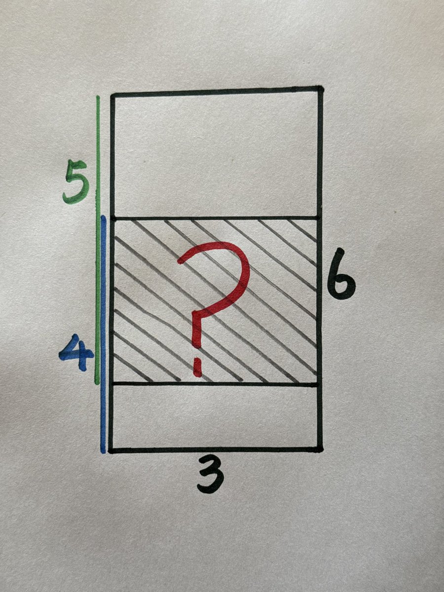 GeometryPuzzles's tweet image. Solving area of this shadow #area