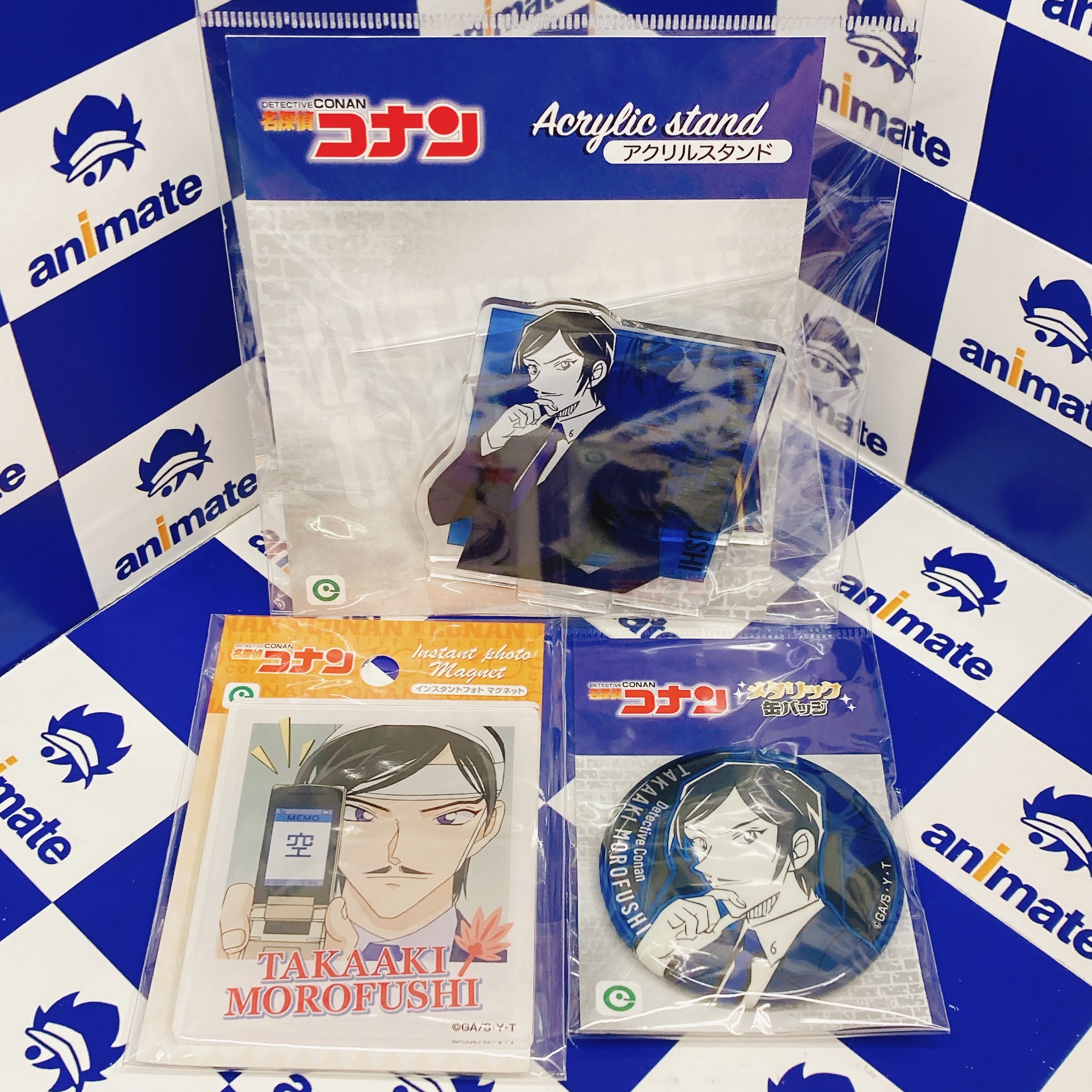 諸伏高明　アクリルスタンド　缶バッジ 諸伏高明のグッズ一覧 : サンデープレミアムショップ | 小学館