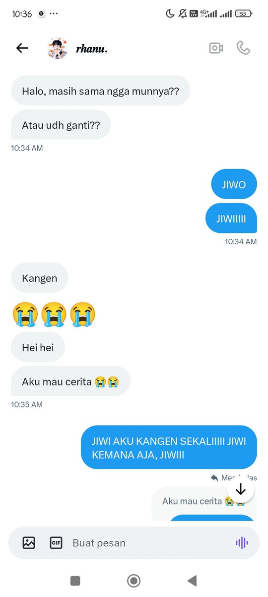 PERNAH GAK KALIAN KAGET DICHAT KEMBARAN YANG UDAH LAMA ILANG?? <a href="/janganmendesah/">𝓥𝓸𝓼. Joshuahh.</a> BANG ADEKMU MUNCUL BANG