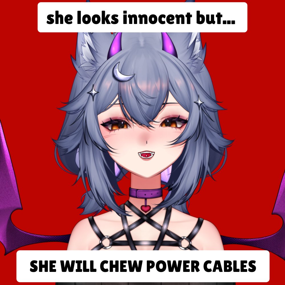 BE WARNED!! 
If you are looking for a wholesome Vtuber that aint me I will be loud, chaotic and probably bite your ankles 😇