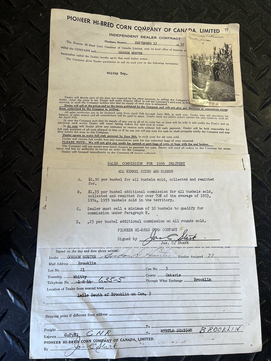 ScoutingFields's tweet image. Thankyou to the Hunter family who have been working and growing @PioneerSeedsCA for over 70 years! 
#pioneer100 @Cheech_Cheech @KrisCarberry @CarterKing97