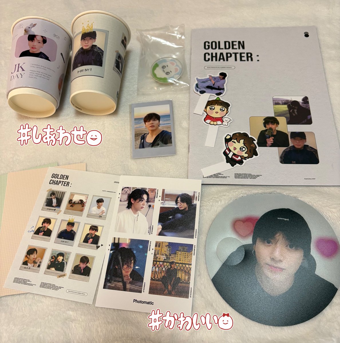 🐰🎂2025 JUNGKOOK B-day  goodsが届きました💖

<a href="/SeptemberJK97/">September 셉템버</a> ニム
<a href="/september_jp/">September🌹 JP</a> 様

かわいいグッズがたくさん😍
写真集も素敵でした✨
大切にします🐰💜

<a href="/inform_ls/">⭐️Little Star⭐️</a> 様
お忙しい中、お取りまとめありがとうございました🫶