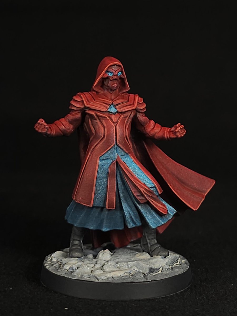 UnaliasedFox's tweet photo. Had some fun painting these minis for a friend. https://t.co/8gnOtAAM4d