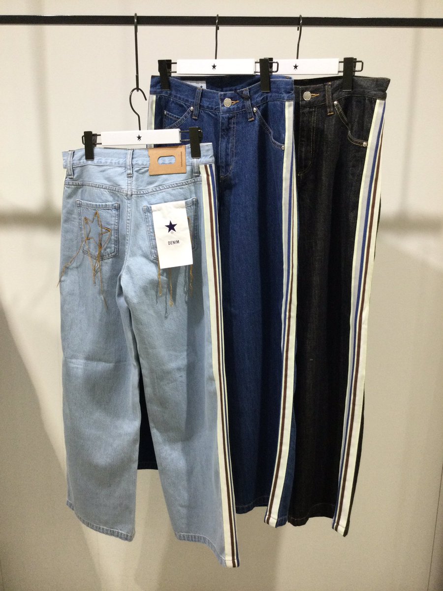 kotohayokozawa converse デニムパンツ kotohayokozawa】STAR☆ PATCH