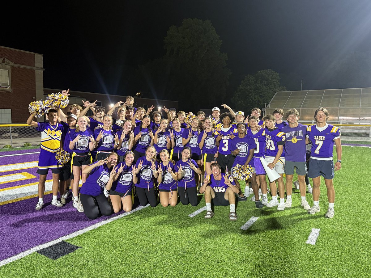 SagesAthletics's tweet image. The Class of 2027 does it again! 🏆 🏆 

The juniors roll past the freshmen 31-12 in the semifinal, then edge the seniors 19-16 in the championship to claim Back-to-Back Powderpuff titles!

Can they 3-peat? 🤔 #GoSages