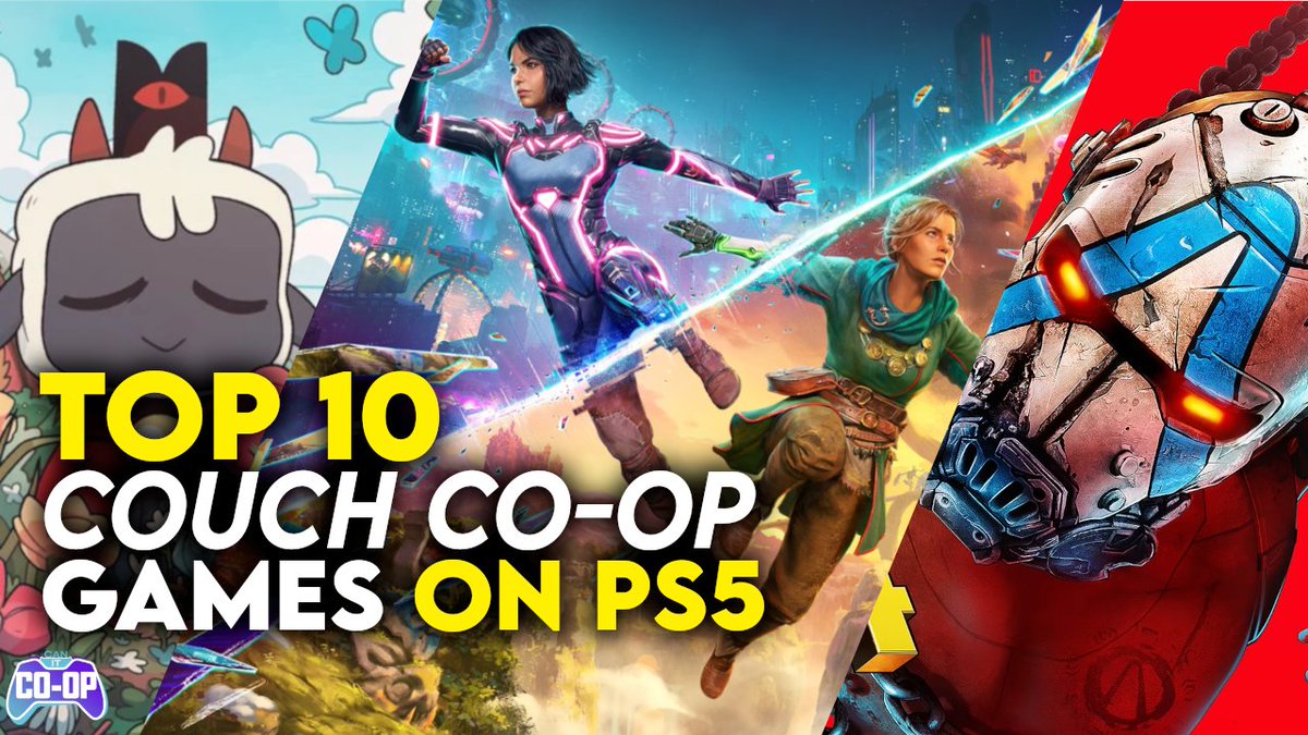 Looking for your next couch co-op game to play on PS5?

We've prepared a list to help you with that 😉
📺youtu.be/g6YRe3nuM2Y

Share with your friends you love to game with!