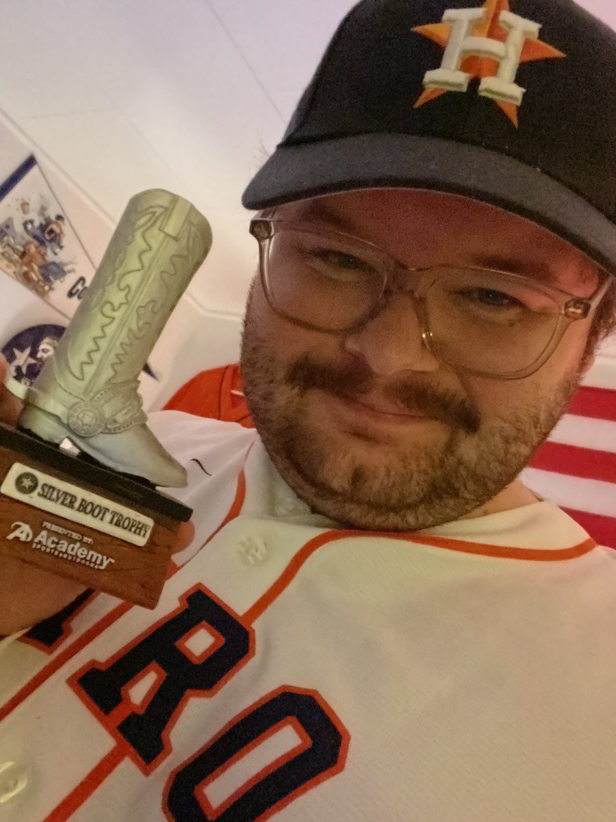 DanishSportsNut's tweet image. THE SILVER BOOT STAYS IN HOUSTON, AGAIN!!!⭐️⭐️⭐️⭐️⭐️⭐️⭐️⭐️⭐️
#Astros #LoneStarSeries #SilverBoot #Texas