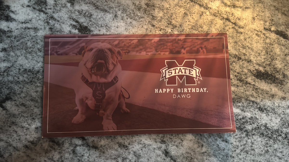 Thanks for the Birthday wishes <a href="/HailStateFB/">Mississippi State Football</a> ! 
<a href="/CoachMHolcomb/">Miles Holcomb</a> <a href="/CoachL__/">Coach L</a> <a href="/Coach_Leb/">Jeff Lebby</a> <a href="/CoachHsbs/">Haston Coates</a> <a href="/LoadholtPhil/">Phil Loadholt</a> <a href="/wesbrown916/">wes</a> <a href="/AmberKins24/">Amber Brown</a>