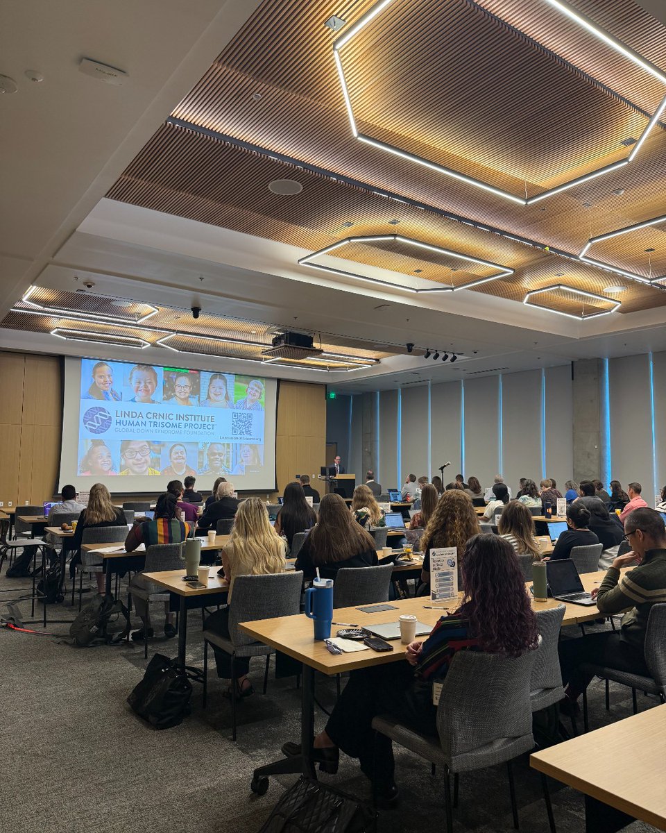 🔬🧬Monday was an incredible day at the <a href="/CrnicInstitute/">Linda Crnic Institute for Down Syndrome</a> Annual Research Symposium! Check out the AMAZING line-up ➡️  bit.ly/4pl5GEN Hosted at <a href="/CUAnschutz/">University of Colorado Anschutz</a>, the symposium highlighted new and exciting breakthrough #DownSyndromeResearch.💡💙