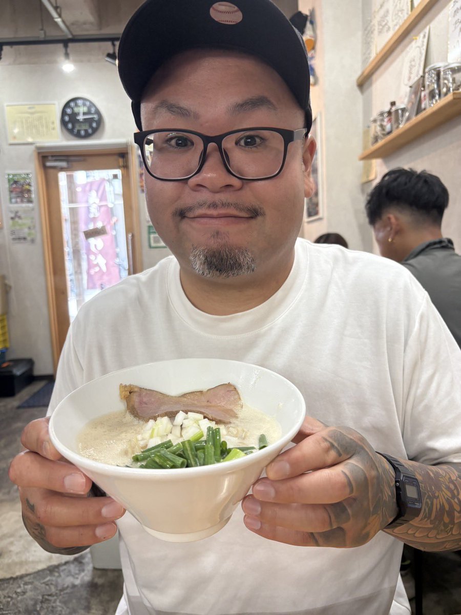 badman5648's tweet photo. 最近は鶏白湯にハマってまする🤣 https://t.co/bPpMfLLFLt