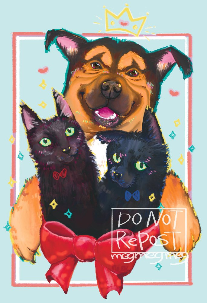 pot_meg's tweet photo. よろしければ可愛い犬描いてるので見てください https://t.co/kF3rgRtJrM