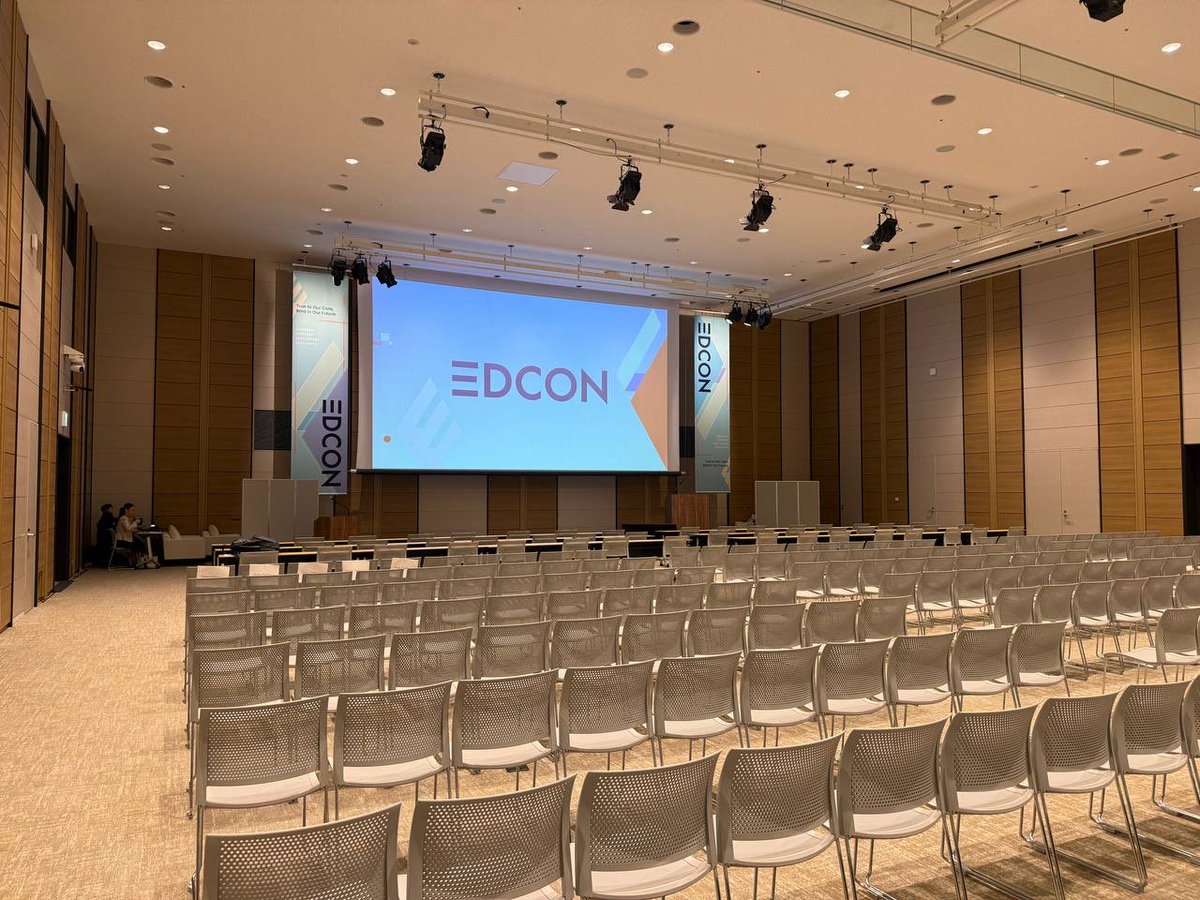 📍Edcon 2025, Osaka

Seeing a bunch of interesting talks mainly revolving around privacy, stablecoins and legal regulations here in Japan!