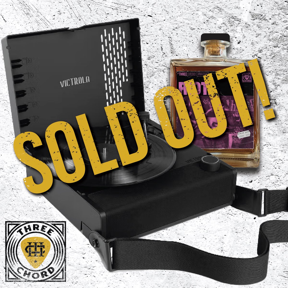 Our Victrola bundles are already gone. Stay tuned for the next drop. store.threechordbourbon.com