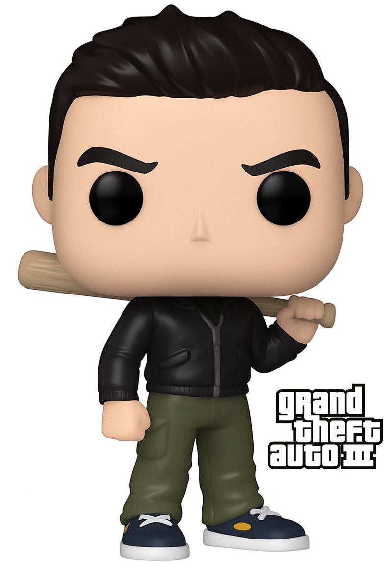 E_mannual's tweet photo. DISCLAIMER: I DO NOT OWN THESE CHARACTERS NOR THE GTA LOGO 

Funko Pop concept art of GTA’s most infamous main characters featuring Claude, Tommy, and Cj.
What do y’all think? If they were real would you buy these in a heartbeat?

#Funko #conceptart #FunkoPOPNews #FunkoPops https://t.co/vumLs1HgMY