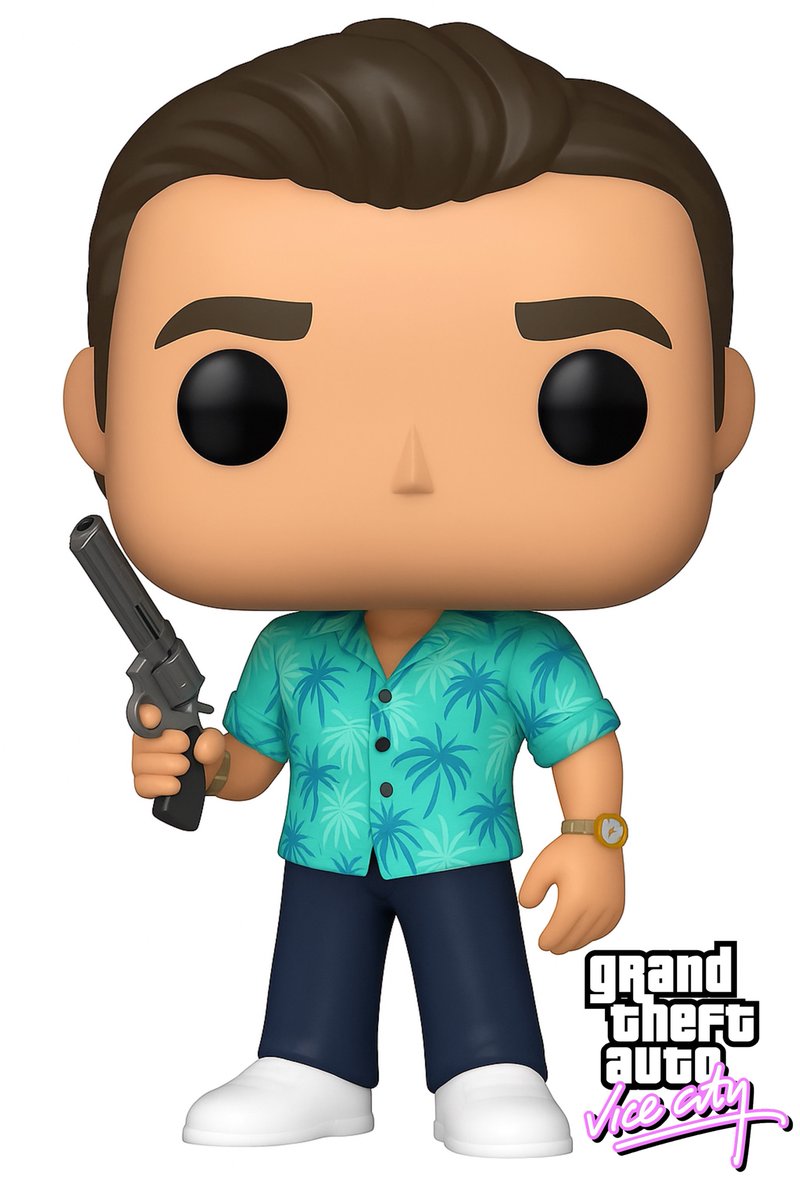 E_mannual's tweet photo. DISCLAIMER: I DO NOT OWN THESE CHARACTERS NOR THE GTA LOGO 

Funko Pop concept art of GTA’s most infamous main characters featuring Claude, Tommy, and Cj.
What do y’all think? If they were real would you buy these in a heartbeat?

#Funko #conceptart #FunkoPOPNews #FunkoPops https://t.co/vumLs1HgMY
