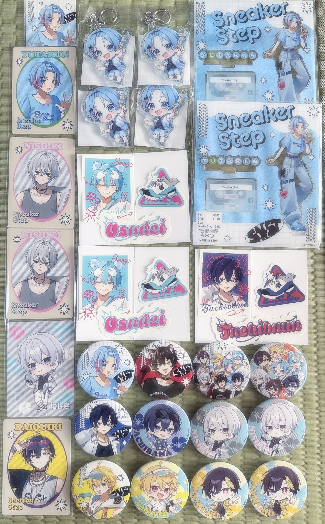 Blazing ゲーム・おもちゃ・グッズ ゆたくん 缶バッチ 等身 夏グッズ