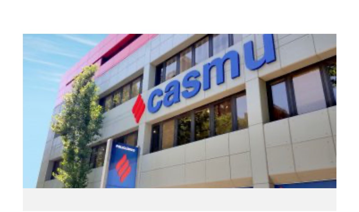 Al cambio de signo en gobierno de Casmu le deseamos el mayor éxito en su gestión futura. 

Casmu es un prestador de salud que tiene casi 180 mil usuarios y 7 mil trabajadores/as.

‘Mutualista’ muy importante en el sistema de salud que vive hace años situaciones de mucha