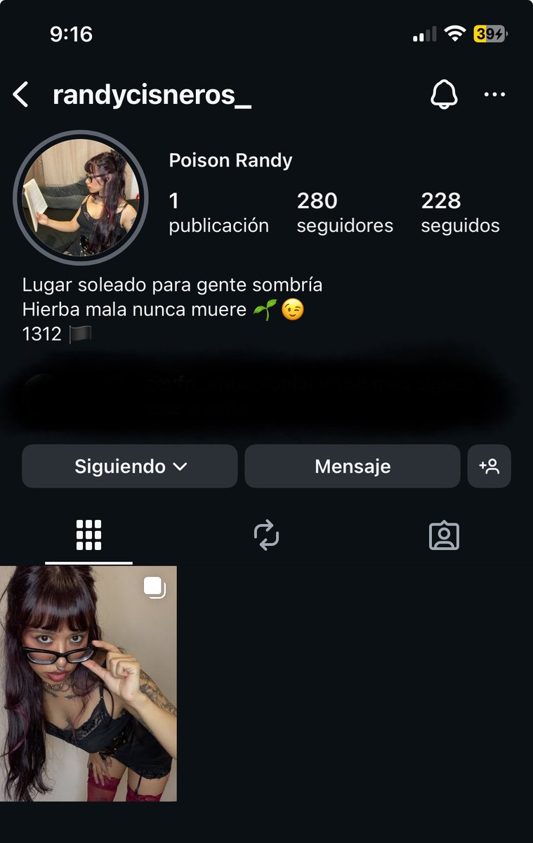 Hola, tengo perfil de Insta nuevo. ¿Me siguen? 👉🏽👈🏽

instagram.com/randycisneros_…