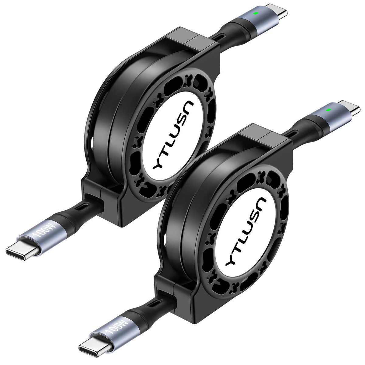 ritas_finds's tweet image. Limited time steal! 2-Pack Retractable USB C Cable (4Ft each)—100W 5A fast charging, built-in LED. Works with #iPhone 17/16/15 Pro, iPad, MacBook, Galaxy, PS5. Retractable design saves space. Only $4.99! 

Grab: joylink.io/retractable-le… 

#RetractableCable #USBCCable #FastCharging
