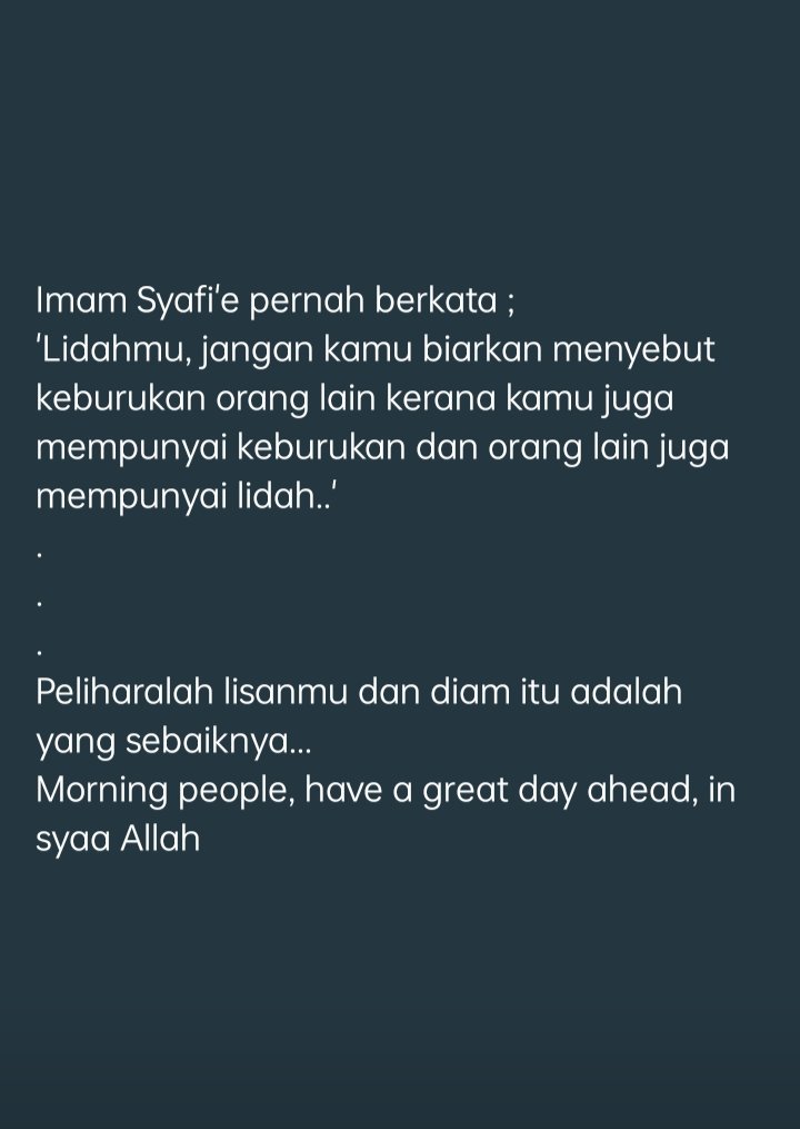 AziahSheikh's tweet photo. Keep it yourself ;
Those yang suka sangat menidakkan takdir seseorang dgn rasa tidak 'puas hati', berani ek korang menidakkan aturan Allah? Tak takut kifarah ke? Just stop it guys, let's just spread love &amp; positivity..kita doa yg baik² for sure yg baik² pun akan berbalik pd kita. https://t.co/7sYgGx0pGO