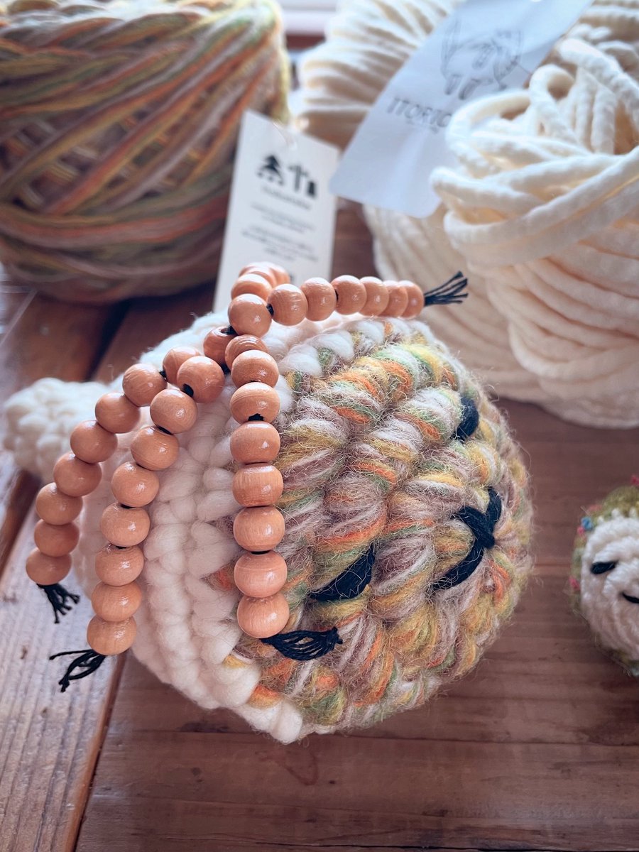 あみぐるみ確認用(❁´ω`❁) title シマエナガ #あみぐるみ #無料編み図