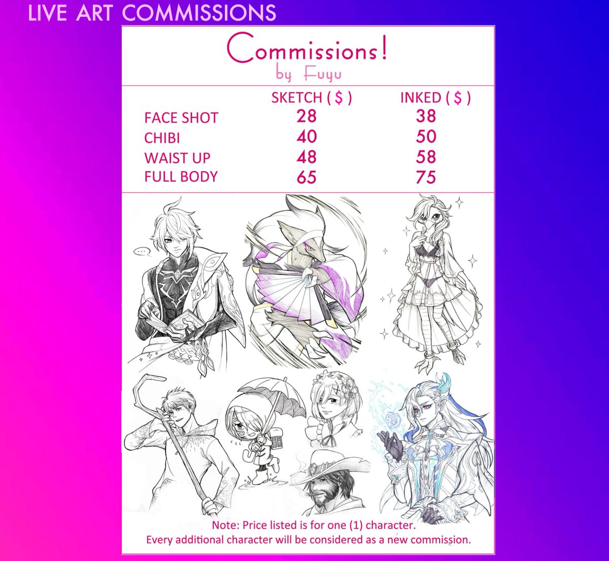 BeatRadical's tweet photo. I'll be tabling at Doujinfes at SAFRA Tampines this weekend (20-21 Sept), with @dysfunctionalrm !
Admission is free, find us at our booth A - 8 ~

We'll also be available for live art commissions again (first come first served) ✏️✒️ https://t.co/Jprs5Whju0