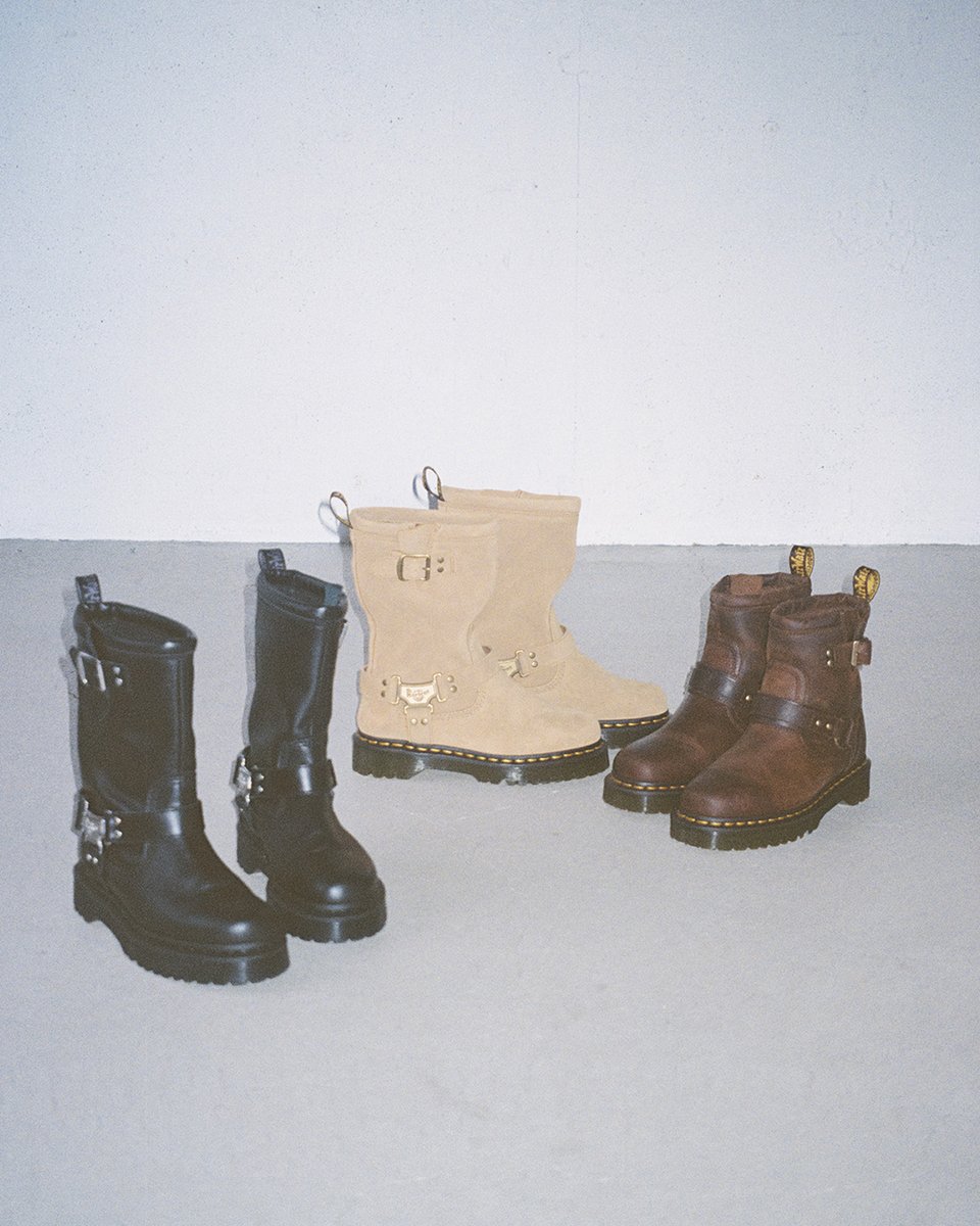 samaton様⭐︎《Dr.Martens》 新作「ANISTONE」をフィーチャーしたSWITCHとの連載企画「GOOD SHOES