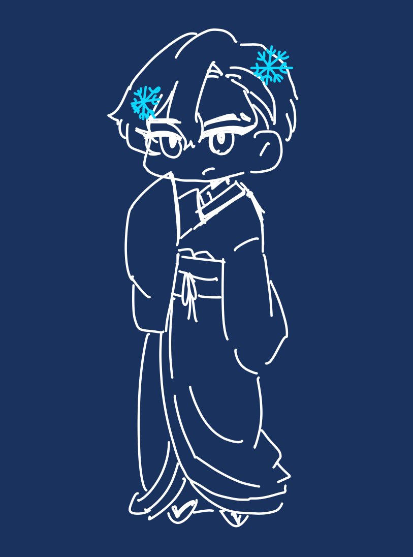 Reimen_211's tweet image. ラクガキ！🤍❄️💛🍃💚🥒
#ビバレンFA #ラクガキ #funart