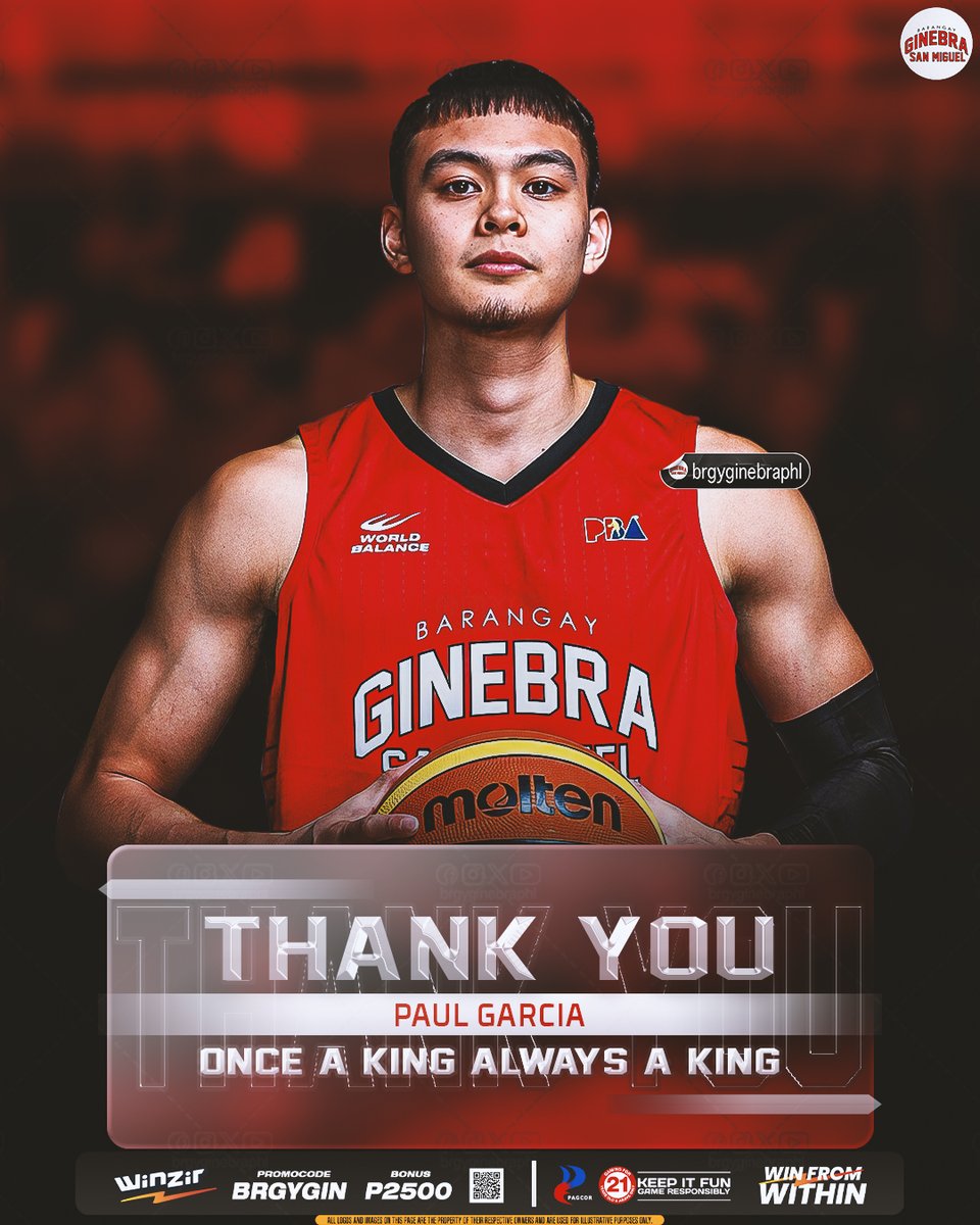 brgyginebraphl's tweet photo. Thank you, Paul Garcia!
#OnceAKingAlwaysAKing https://t.co/V7uH87prET