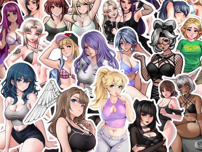 Even with full-time employment, it takes a lot to support a family and we're in a tough spot right now, so I'm holding a big sale on prints and stickers! 30+ NEW stickers added! 30% off ALL items! 50% off orders of $50+ FREE random sticker in EVERY order!