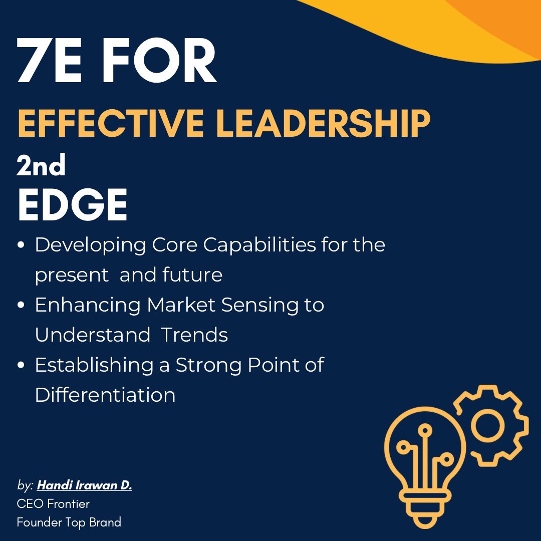 Transformative leaders build an edge by sharpening core strengths, anticipating trends, and creating unique differentiation. With clear goals, milestones, and feedback, they keep teams aligned and ready for the future. #Leadership #Edge