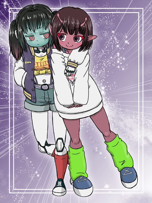 お休みなので描きかけの絵を仕上げました 銀河特急ミルキー