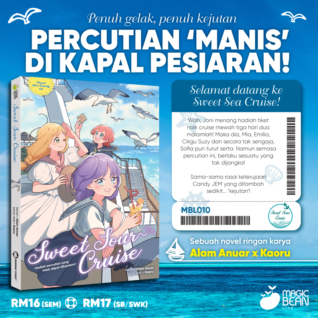 2 NOVEL TERBAHARU GEMPAK STARZ 🐾

📚Novel Pasal Meow 01: Si Bulus Tsundere
karya <a href="/nadhirahghani_/">nadhirahghani | Si Bulus Tsundere</a> 
🛒my.shp.ee/ZeKEu1u

📚Novel Candy 03: Sweet Sour Cruise karya <a href="/alamanuar_/">Alam Anuar | Sweet Sour Cruise</a> 
🛒my.shp.ee/kwU1eRr

KEDUA-DUANYA DAH ADA DI SHOPEE! 🥳