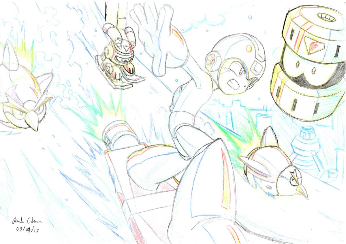 Also an older version of the art. I wanted to do a different take on it and on the traditional side.