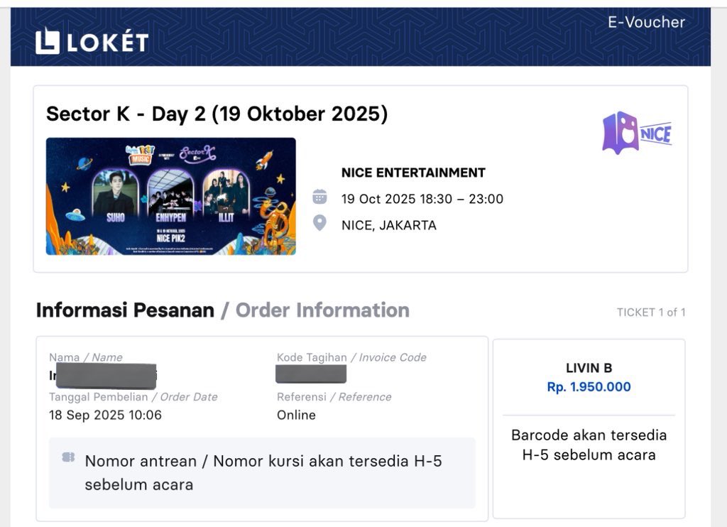 yeiyyun's tweet photo. war tiket terselow sedunia 😭😭😭 https://t.co/HcVtk1hQuL