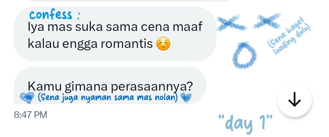 it's my turn to drop this

One day.                                    Day one.