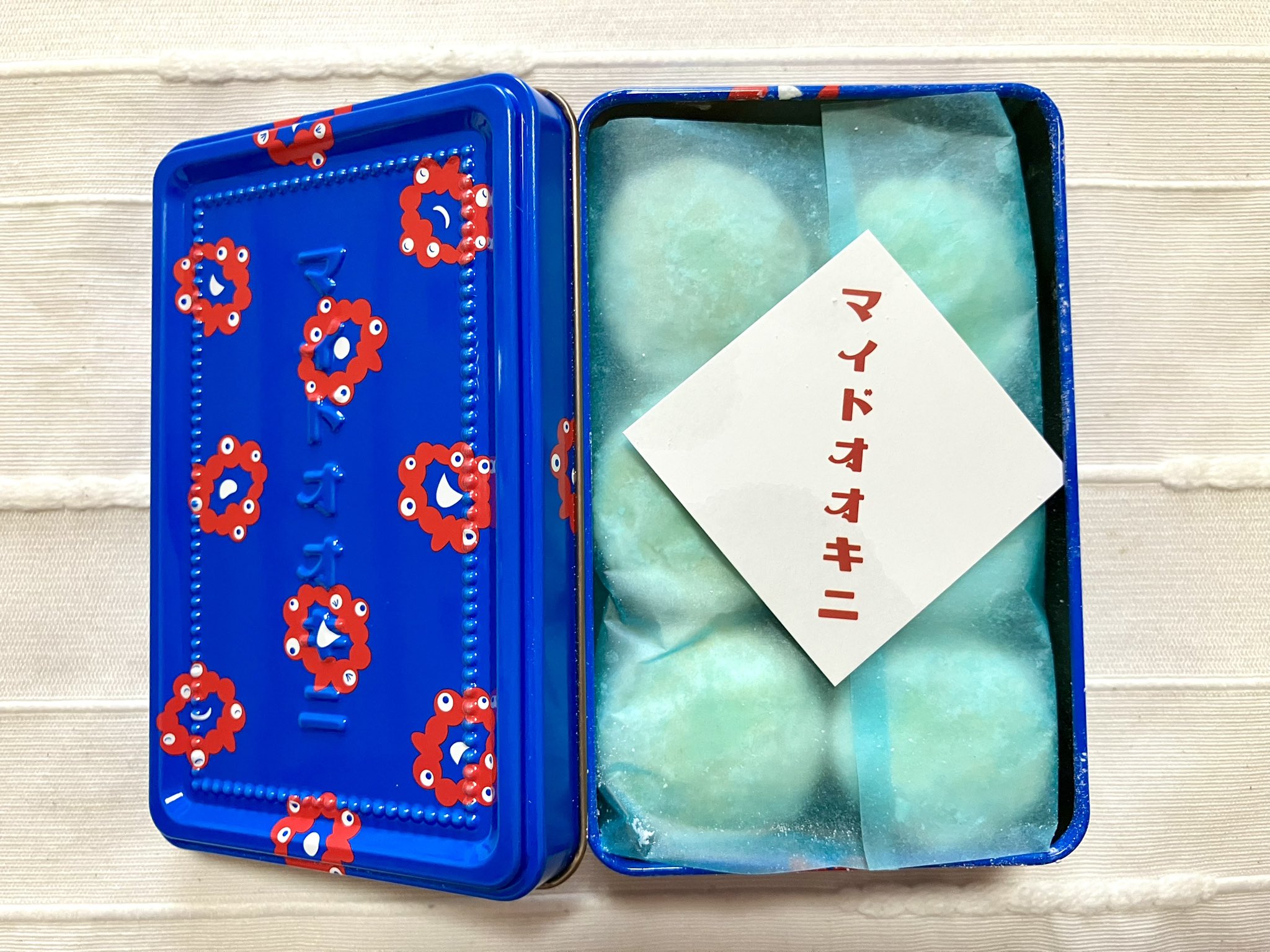 万博限定】マイドオオキニ缶 マイドオオキニ缶 2個セット ミャクミャク